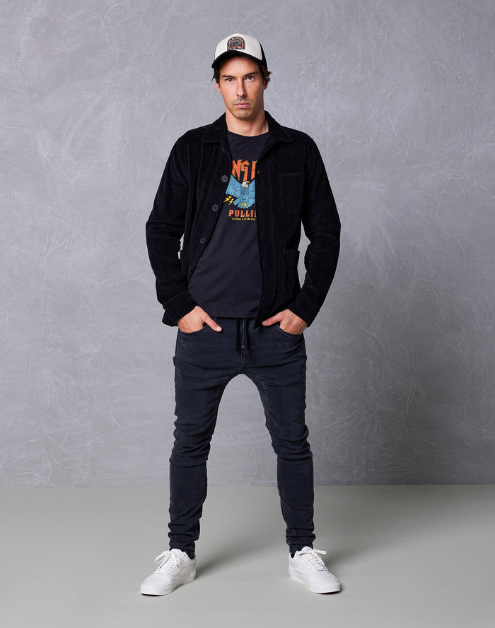 t-shirt longlive PULLIN en coton