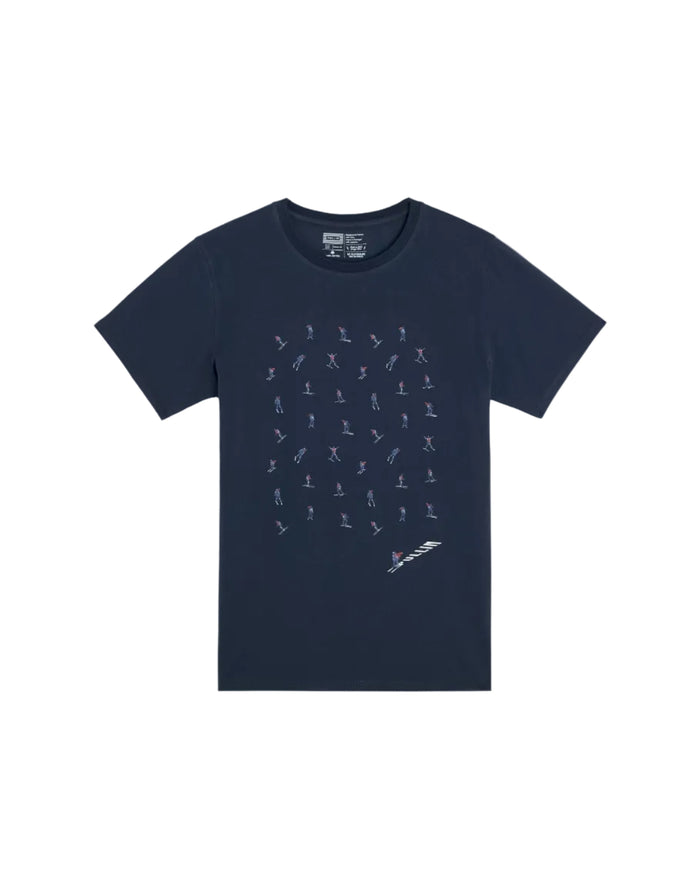 t-shirt outliernavy PULLIN en coton