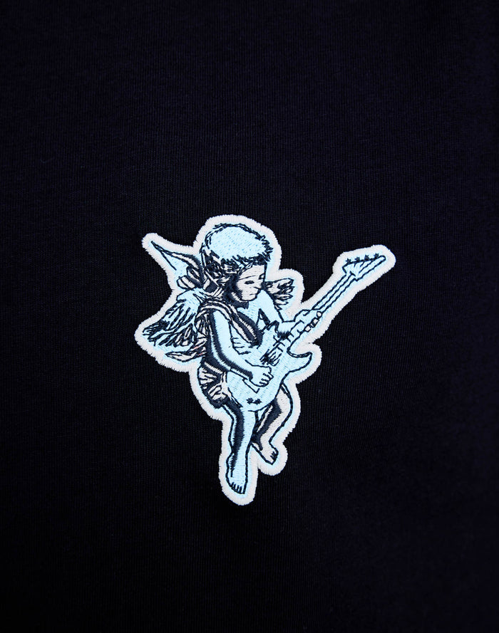 t-shirt patchangeldove PULLIN en coton