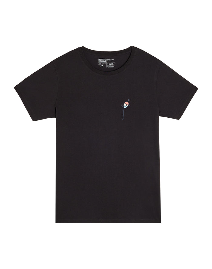 t-shirt patchbouchonblk PULLIN en coton