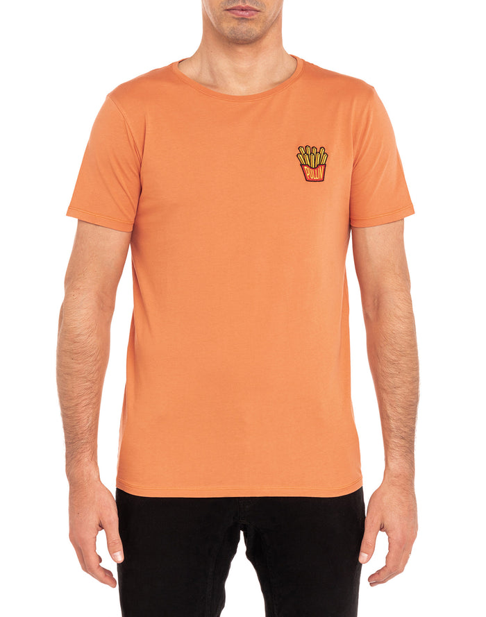 t-shirt patchfries PULLIN en coton