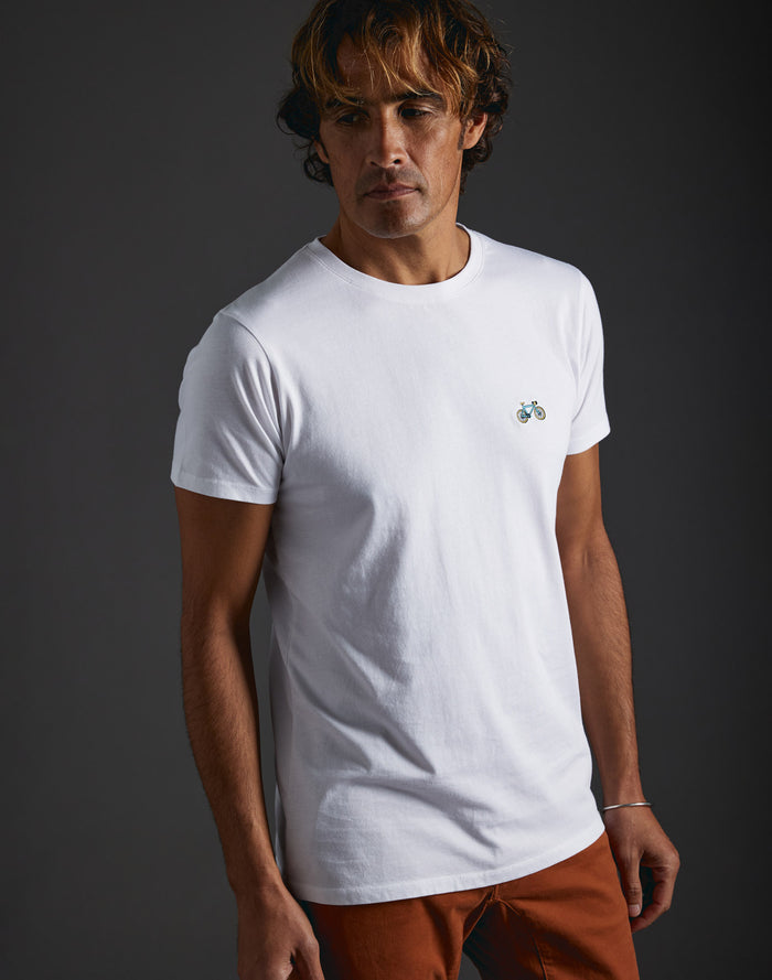 t-shirt patchsprintwhite PULLIN en coton