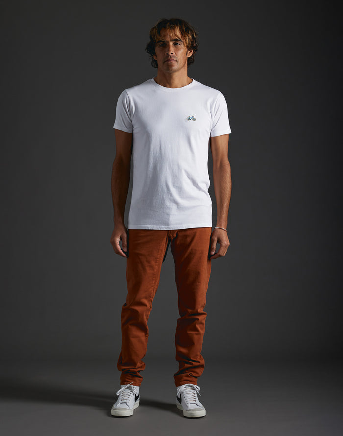 t-shirt patchsprintwhite PULLIN en coton