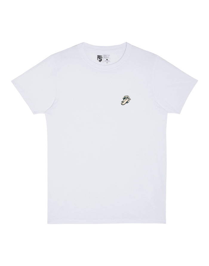 t-shirt patchtongsurfwhite PULLIN en coton
