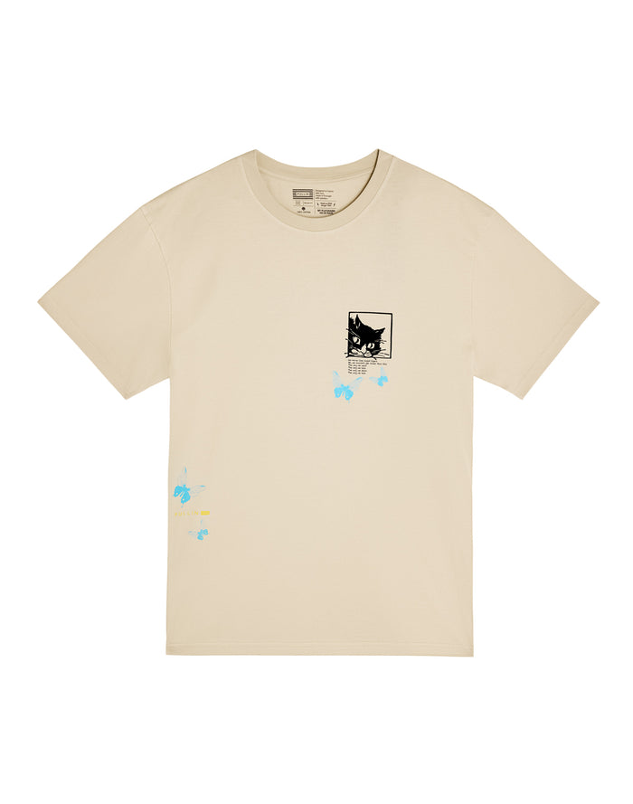 t-shirt relaxlovecats PULLIN en coton