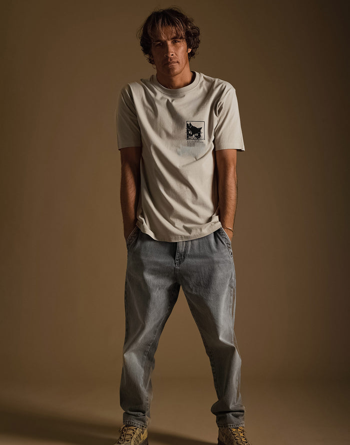 t-shirt relaxlovecats PULLIN en coton