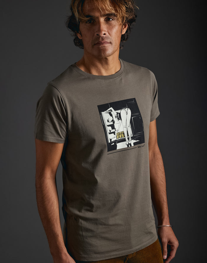 t-shirt whats PULLIN en coton