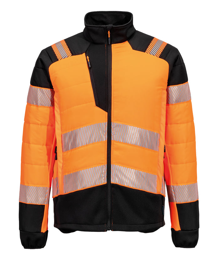 T170 Pw3 Hi-Vis Hybrid Baffle Jacket (T170)