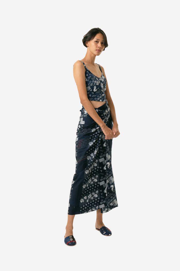 "Tambal Lereng" - Wrap Skirt