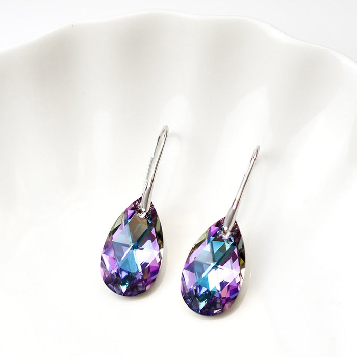 Teardrop Crystal Earrings