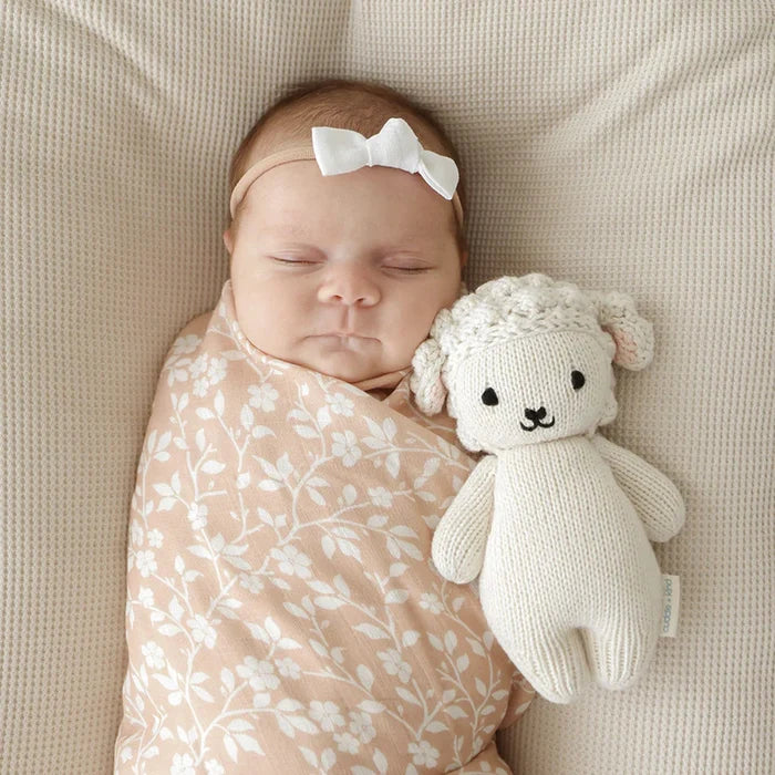 teddy baby lamb - off white