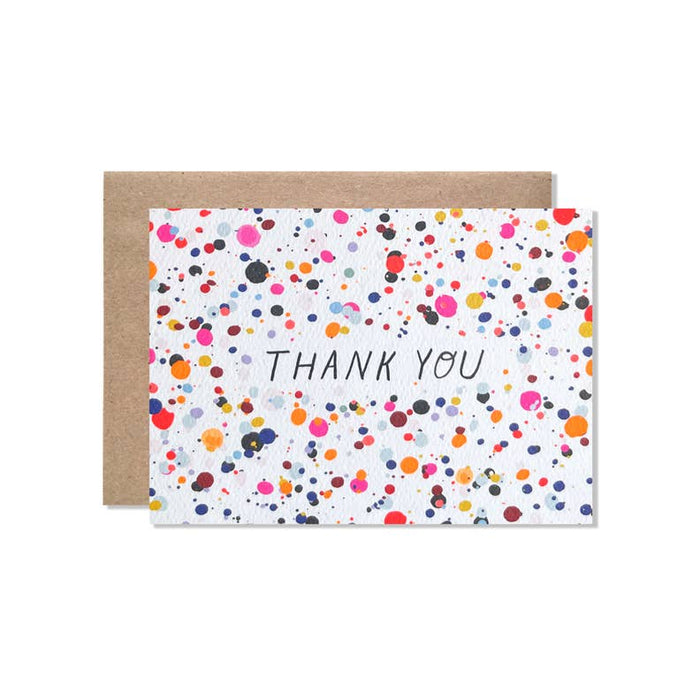Thank You Splatter SET Of 8 Cards