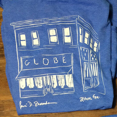 "The Globe" T-Shirt by René Shoemaker