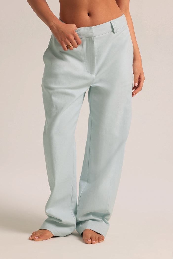 The Meridian Straight-Leg Pants - Icewater