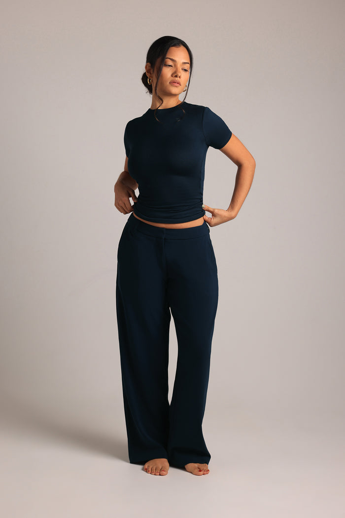 The Modern Straight-Leg Trousers - True Navy