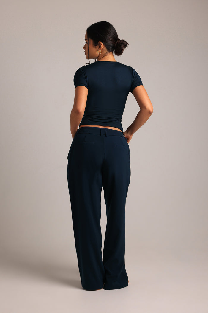 The Modern Straight-Leg Trousers - True Navy