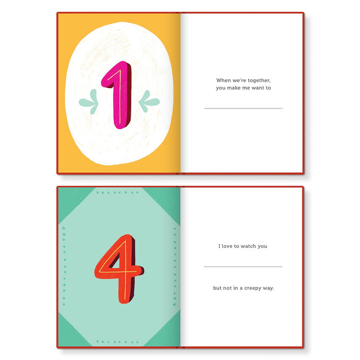 Things I Love About *YOU* Fill in the Love Journal