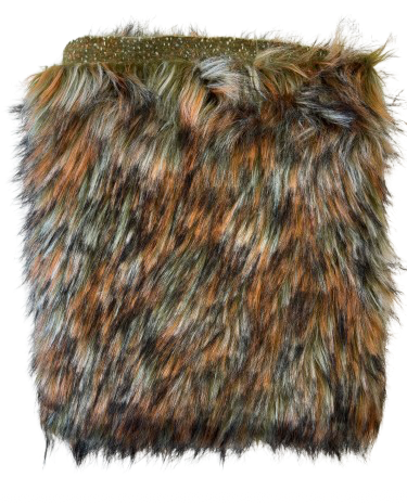 Three Tone Shaggy Faux Fur Fabric - Fashion Fabrics LLC
