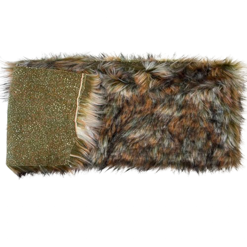 Three Tone Shaggy Faux Fur Fabric - Fashion Fabrics LLC