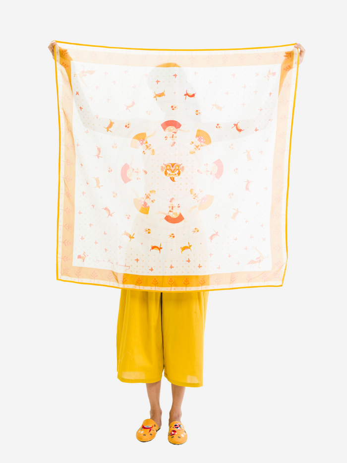 "Timun Mas" Lingkaran - Scarf