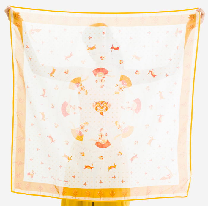 "Timun Mas" Lingkaran - Scarf