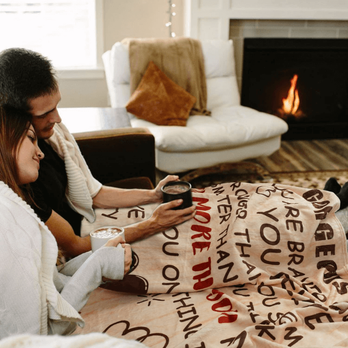 To My Wife Blanket