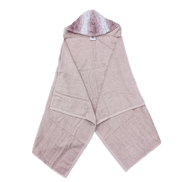 towel rowan - mauve/snowy rose