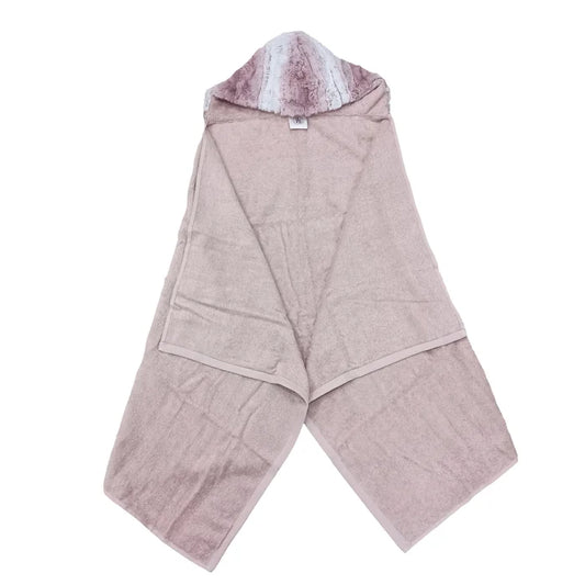 towel rowan - mauve/snowy rose