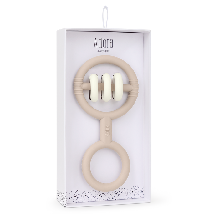 toy baby rattle teether - saddle