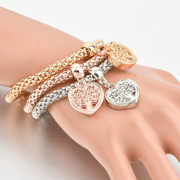 Tree of Life Bracelet (heart shape)