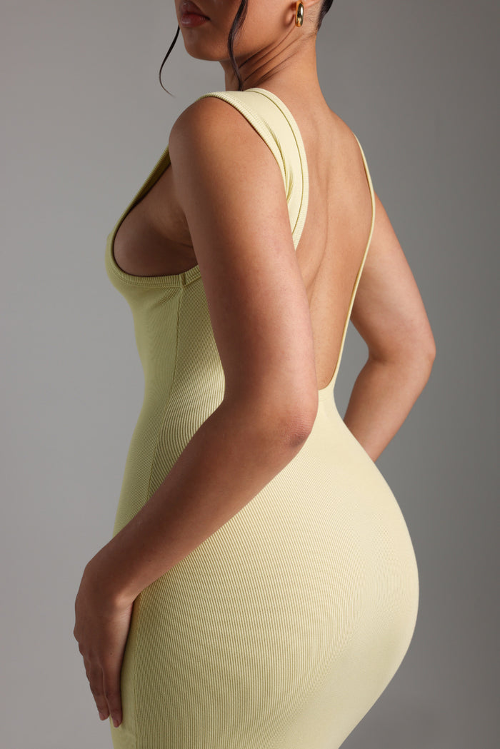 True Boat Neck Maxi Dress - Peppermint Tea