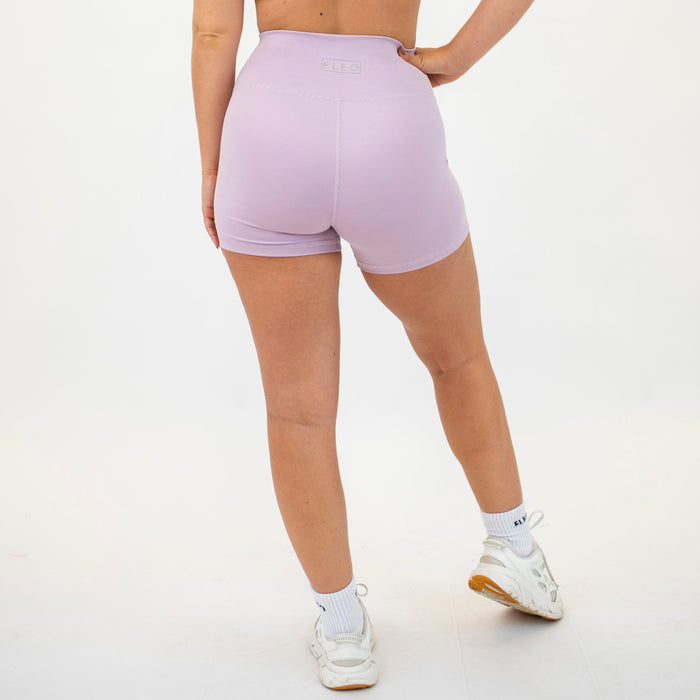 Lavender Lily True High Rise Spandex Shorts