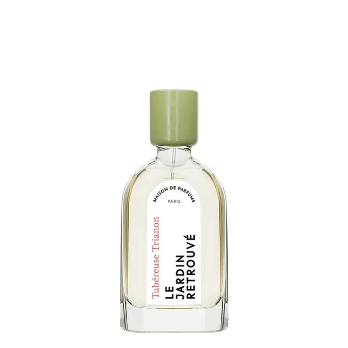 Eau de parfum Tubéreuse Trianon Le Jardin Retrouvé flacon 50 ml bouchon vert