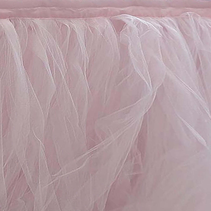 Pink tulle fabric with soft, flowing texture. #whtbkgd