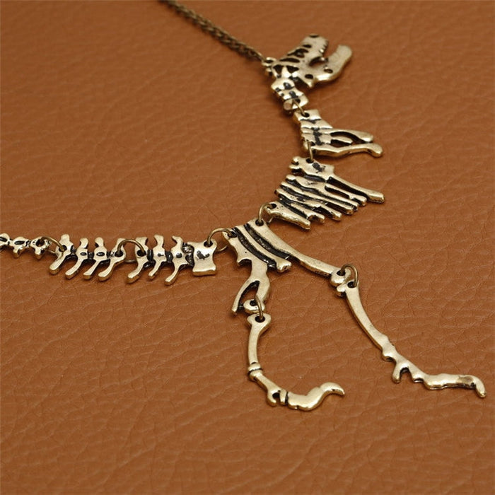 Tyrannosaurus Rex Skeleton Necklace