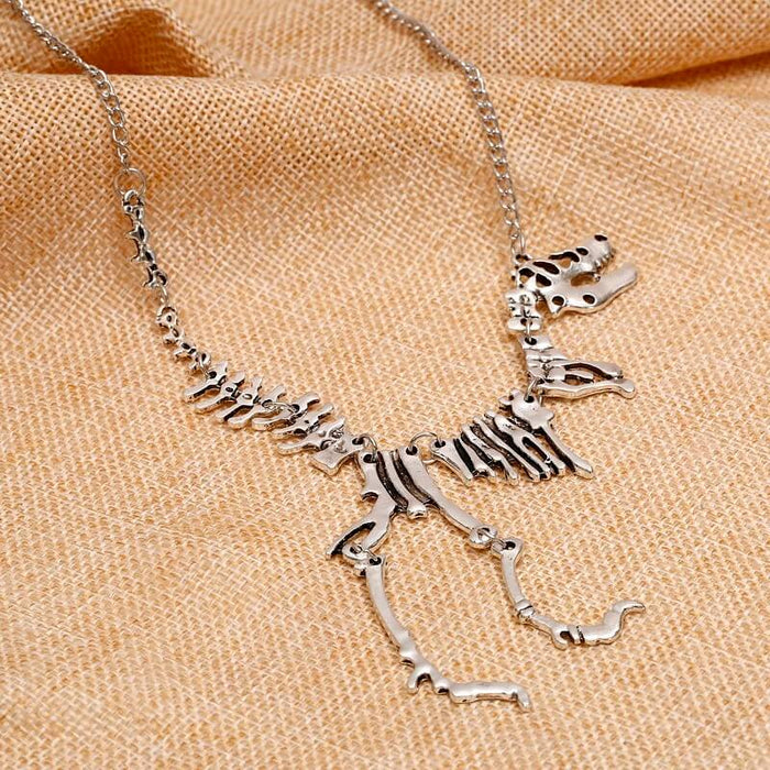 Tyrannosaurus Rex Skeleton Necklace