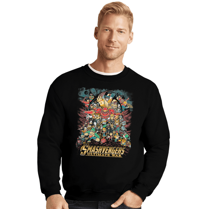 Crewneck Sweater, Unisex / Small / Black