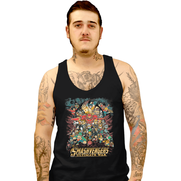 Tank Top, Unisex / Small / Black
