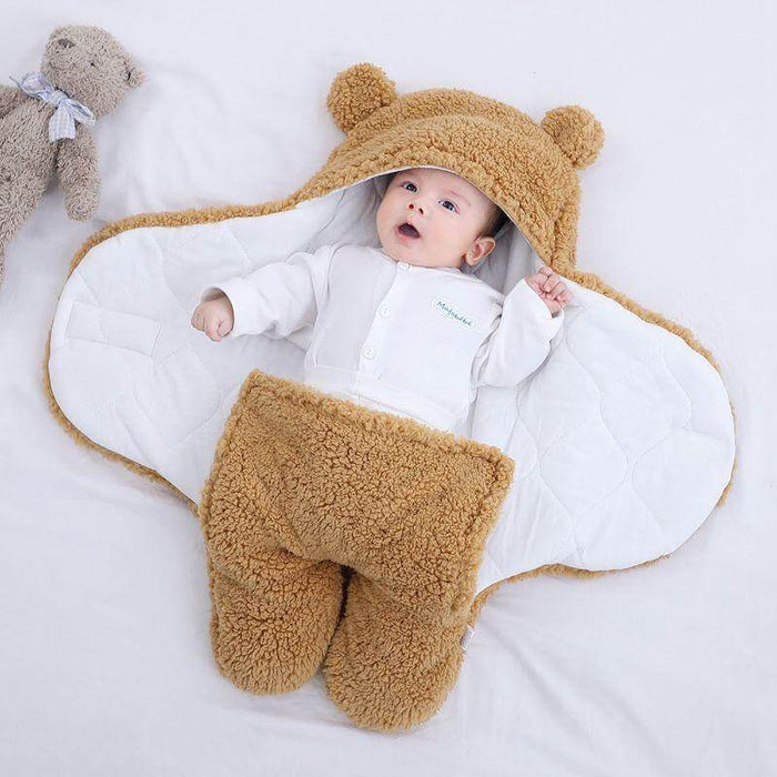 Ultra-soft baby sleeping bag