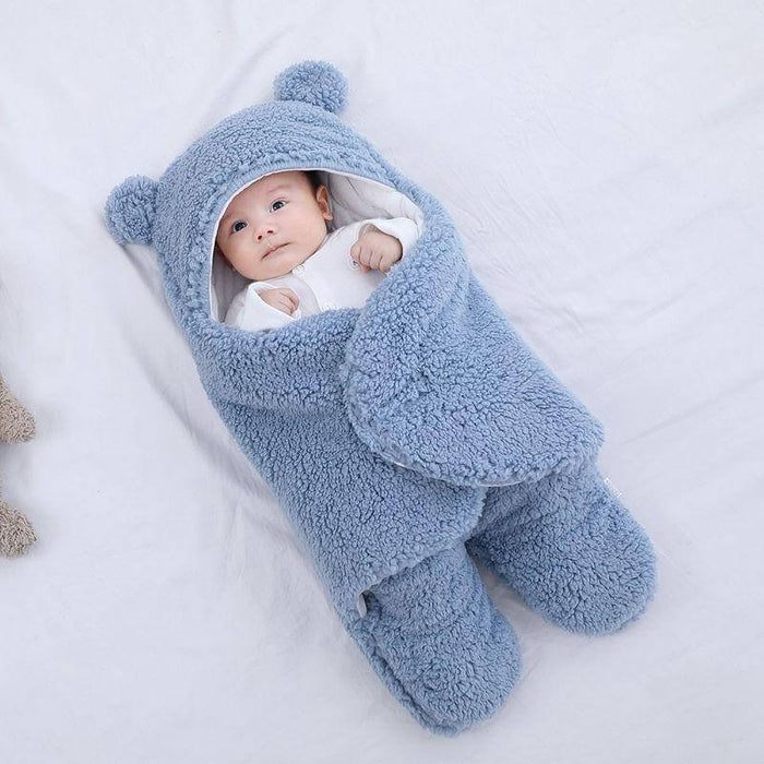 Ultra-soft baby sleeping bag