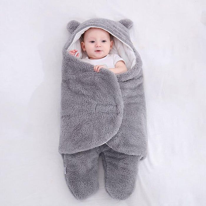 Ultra-soft baby sleeping bag
