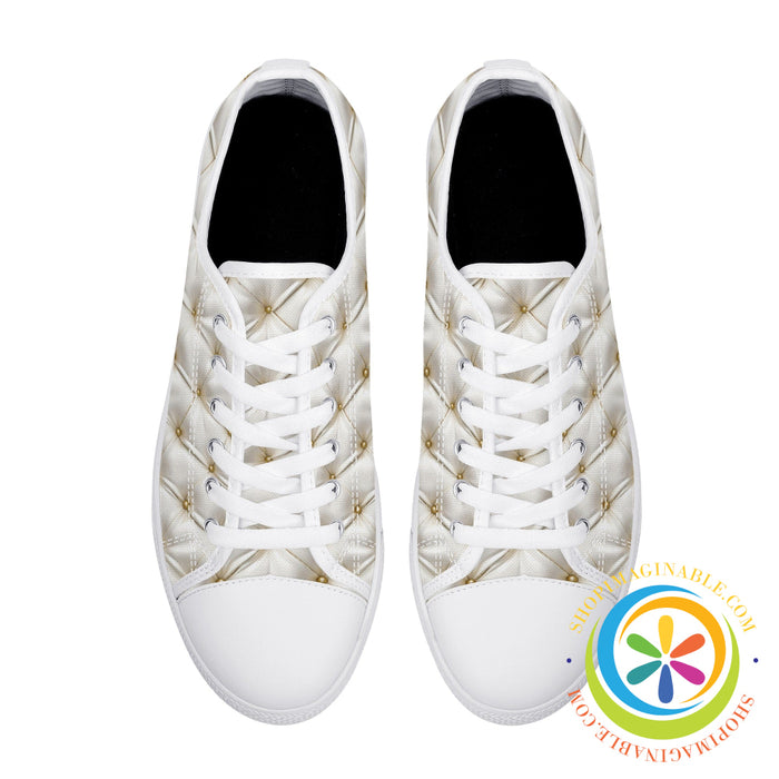 Under Dress Bridal Ladies Low Top Canvas Shoes