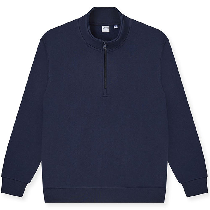 Uneek UC213 Quarter Zip Polycotton Sweatshirt 300g