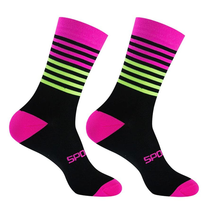 Thick pink stripes