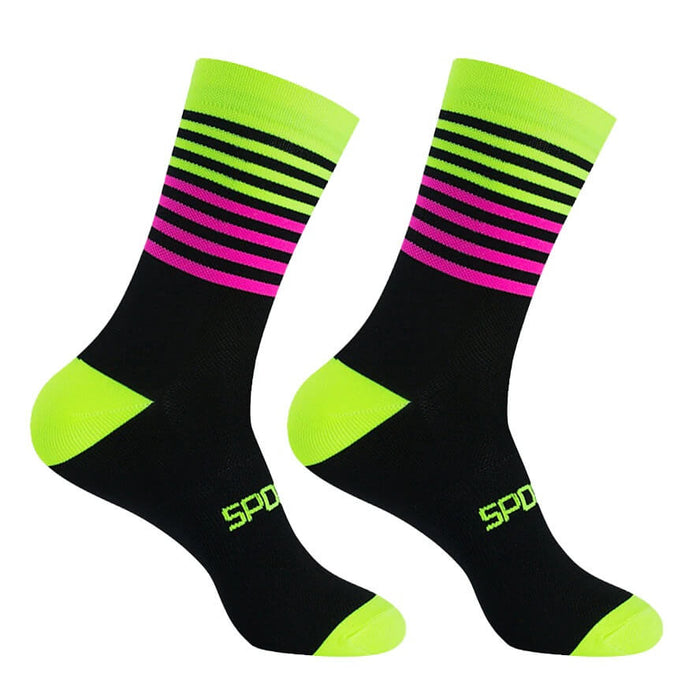 Thick green stripes