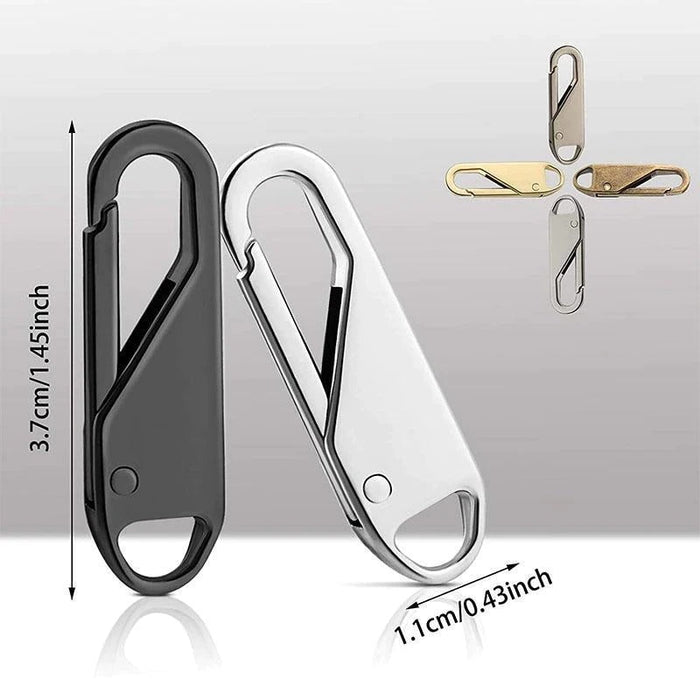 Universal removable zipper puller