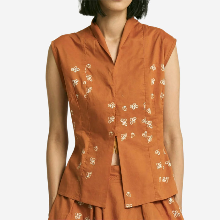 "Untaian Bunga Pencar" - Kebaya Santai