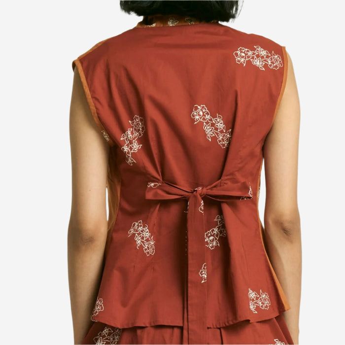 "Untaian Bunga Pencar" - Kebaya Santai
