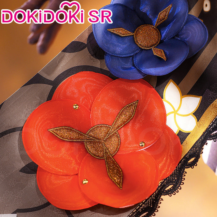 【US LOCAL SHIPPING 】DokiDoki-SR Game Genshin Impact Cosplay Chiori Costume / Wig Fontaine