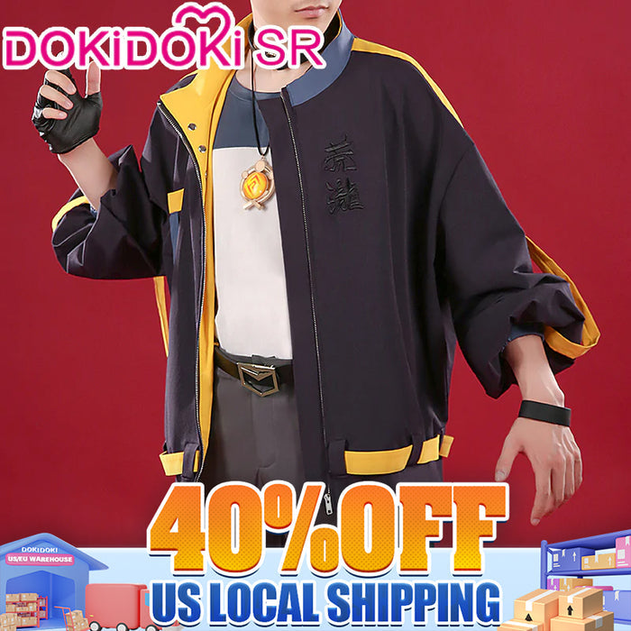 【US LOCAL SHIPPING 】【Last Batch】DokiDoki-SR Game Genshin Impact Arataki Itto Cosplay Costume Casual Wear